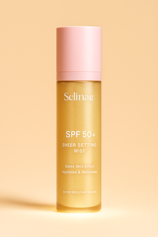 Selinae SPF 50+ Sheer Setting Mist